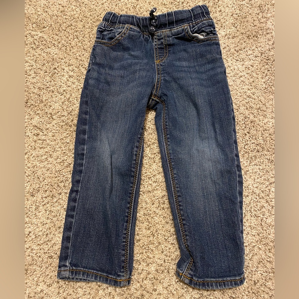 Boys blue jeans by Jumping Beans; size 3T
